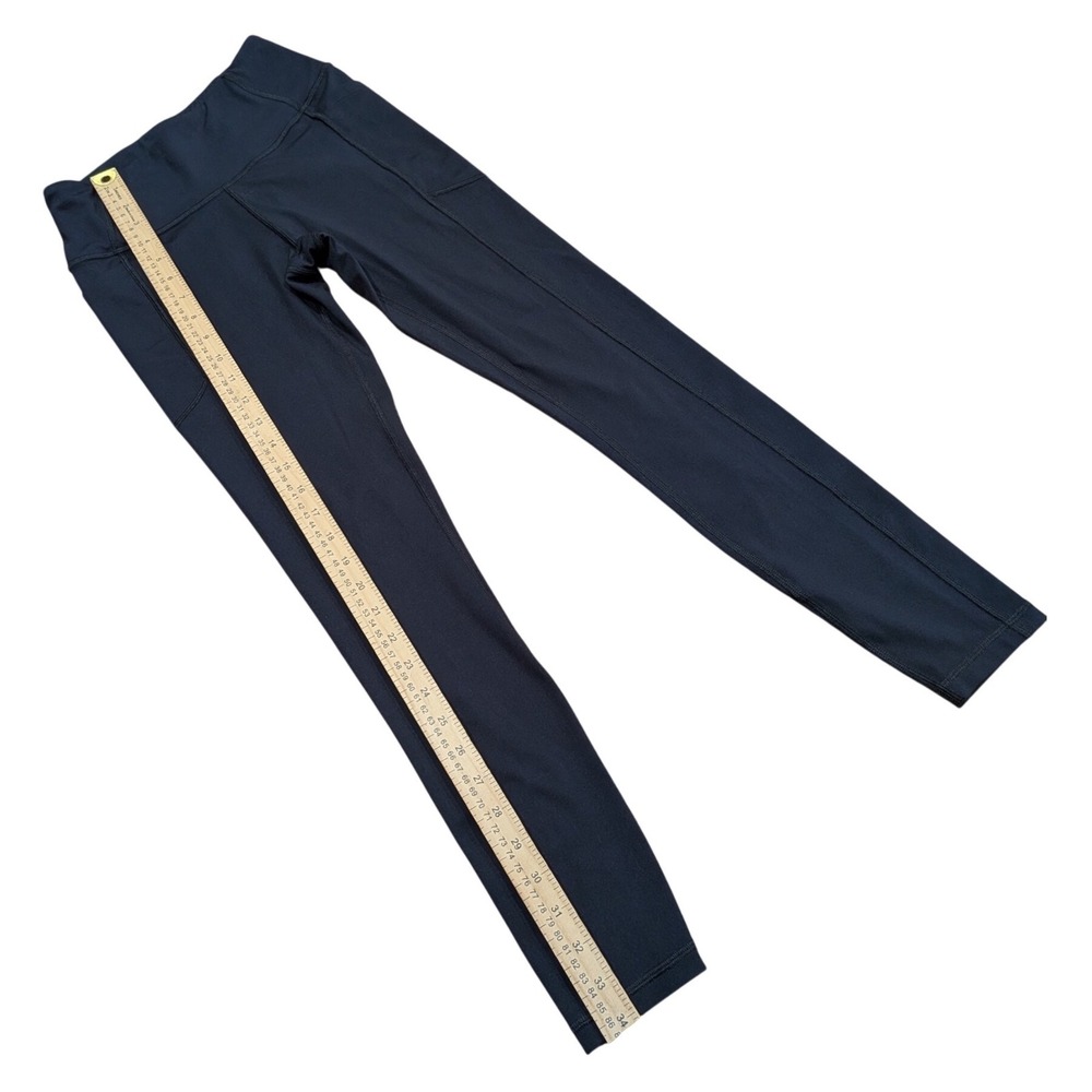 Victoria Secret Womens Pocket Leggings XS Black High Rise Yoga Gym Athletic - Picture 6 of 7